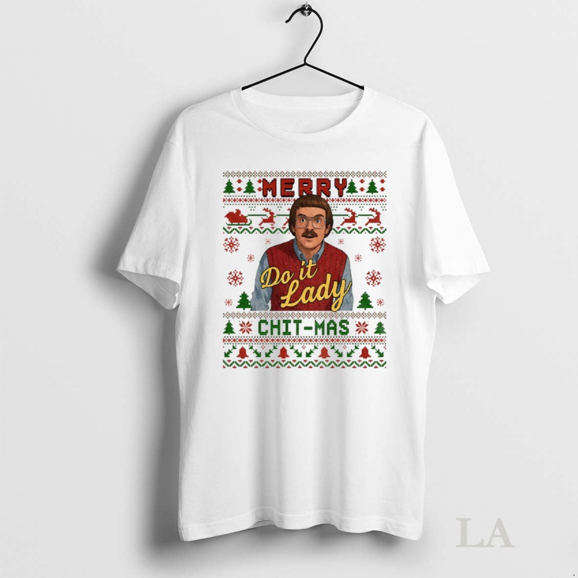 Original Chit I Do It Lady Merry Chit Mas Merry Christmas