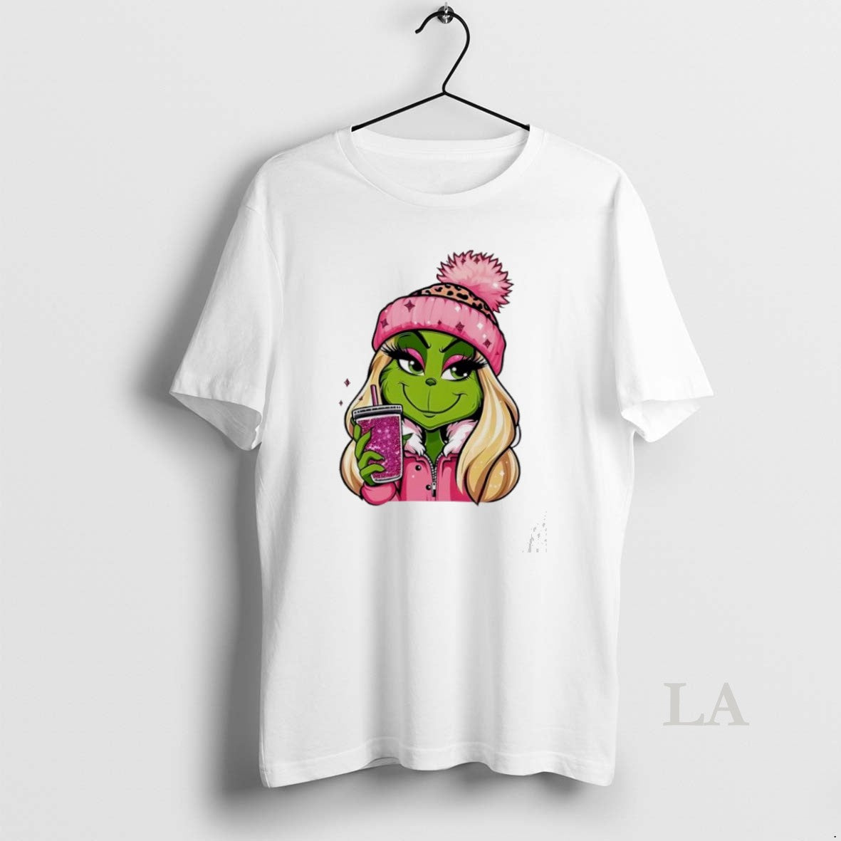Original Christmas Pink Grinch Girl Milktea 2025
