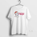Original Christmas Is Magic Unicorn Lights Pink Holiday White