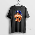 Original Clayton Kershaw Big Head Scream Los Angeles Dodgers 2025 World Champs