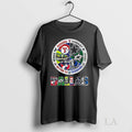 Original Combined Logos Of Dallas Sports Teams Tee Sweater