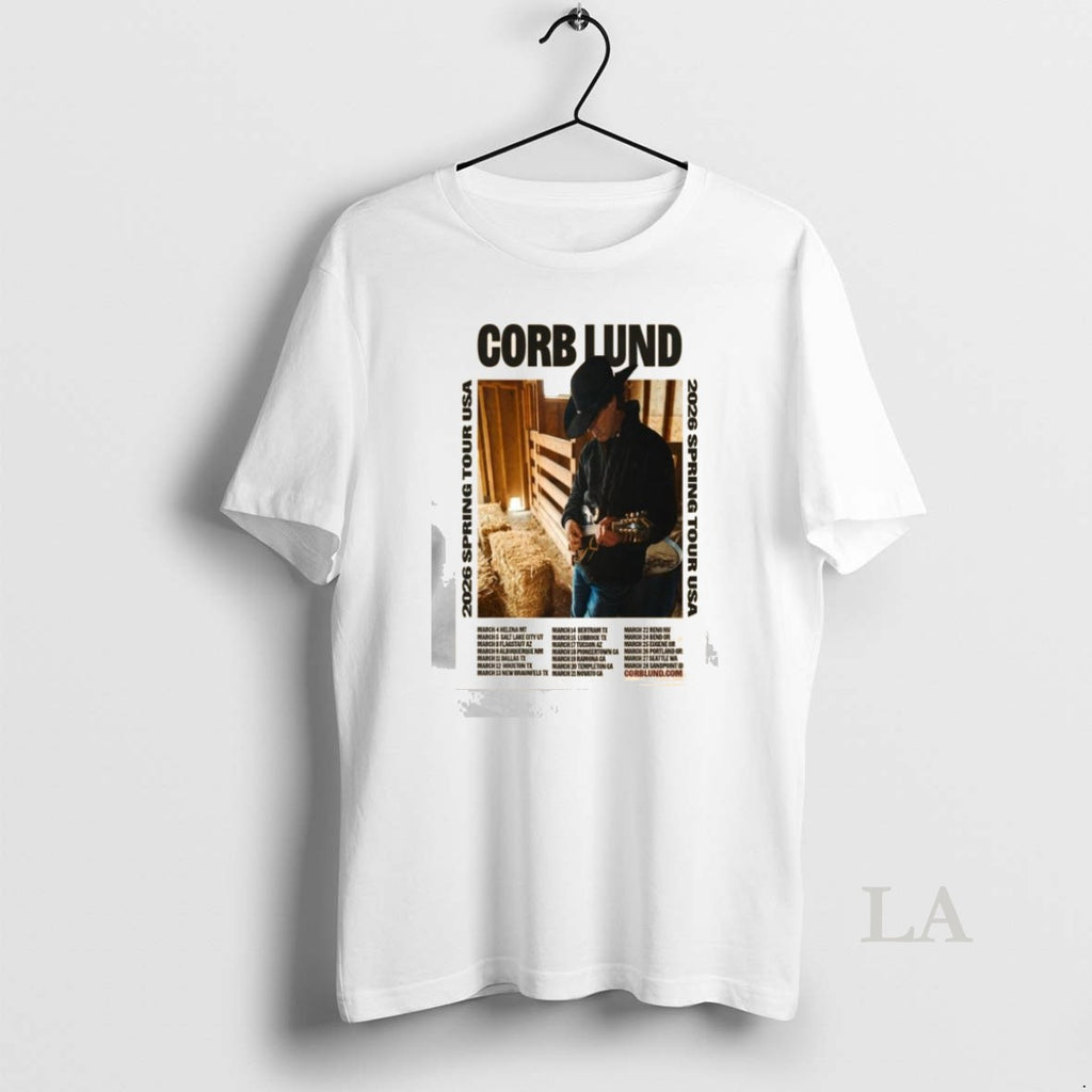 Original Corb Lund 2026 Spring Tour Usa