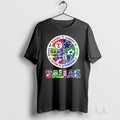 Original Cowboys Rangers Mavericks Stars Dallas Wings Dallas Team Sport Logo Tee Sweater