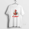 Original Crazy Chicken Cartoon F Caw F Santa Chrismas