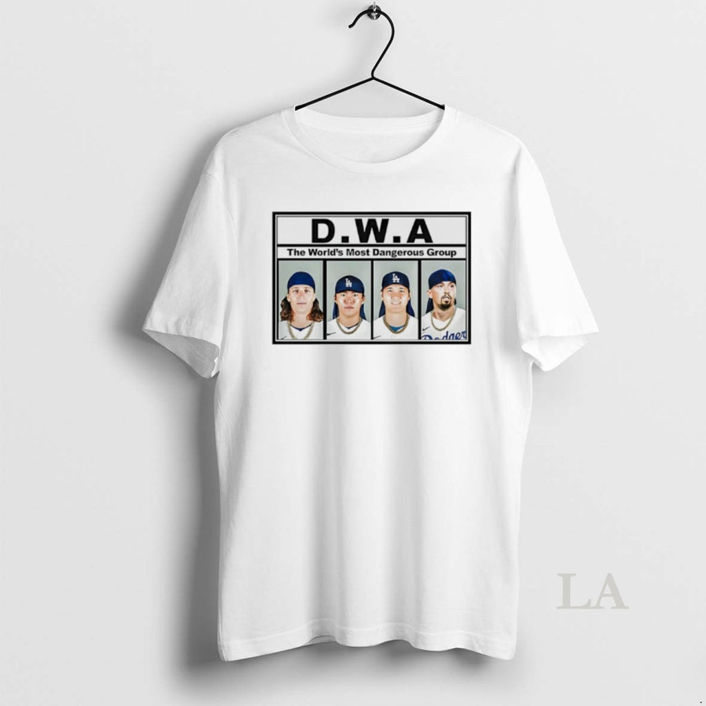 Original Dwa The Worlds Most Dangerous Group Los Angeles Dodgers