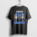Original Daniel Jones And Jonathan Taylor Indianapolis Colts Fist Bump Signatures Tee Sweater