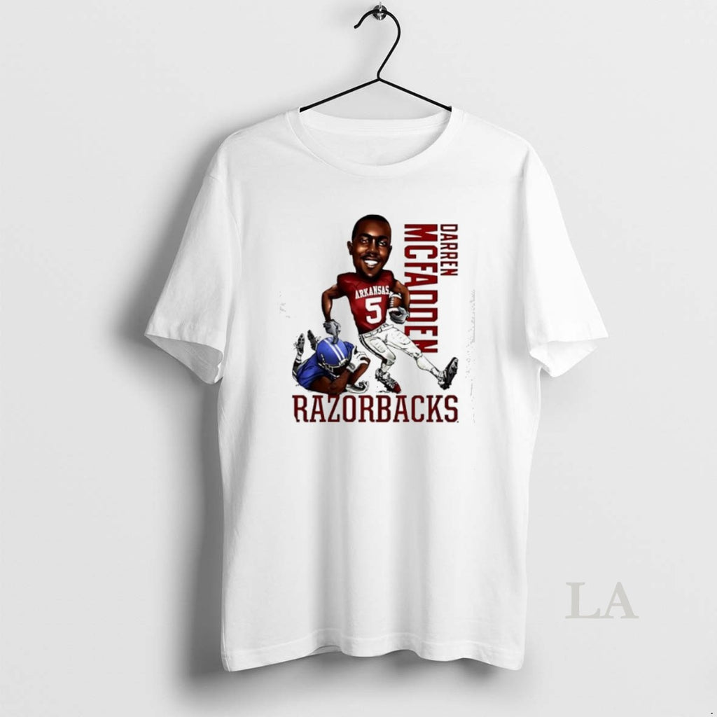 Original Darren Mcfadden Arkansas Razorback Caricature Cartoon