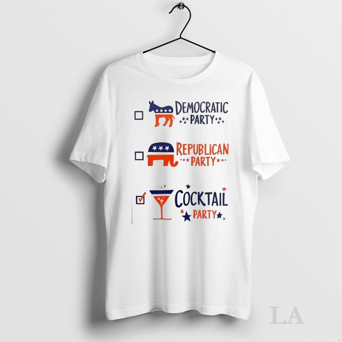 Original Democratic Party Republican Party Cocktail Party Tee Sweater