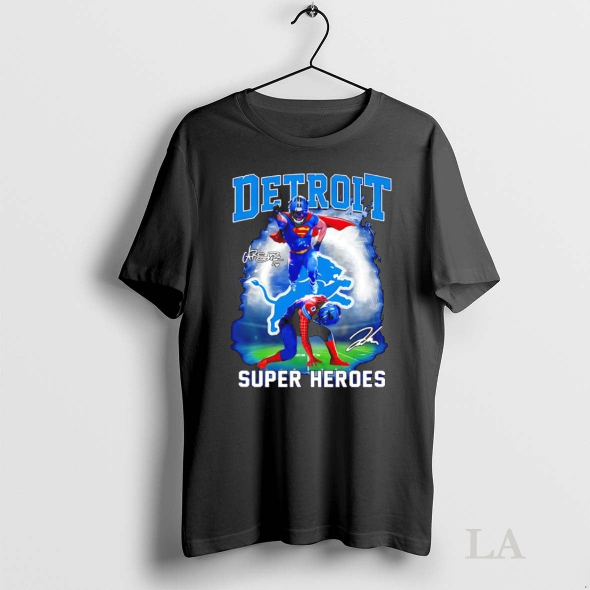 Original Detroit Lions Super Heroes Signature