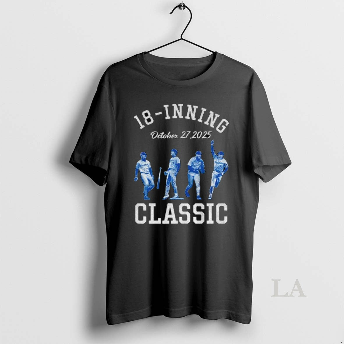 Original Dodgers 18 Inning Classic October 27 2025 Los Angeles Dodgers Mlb Baseball World Champions