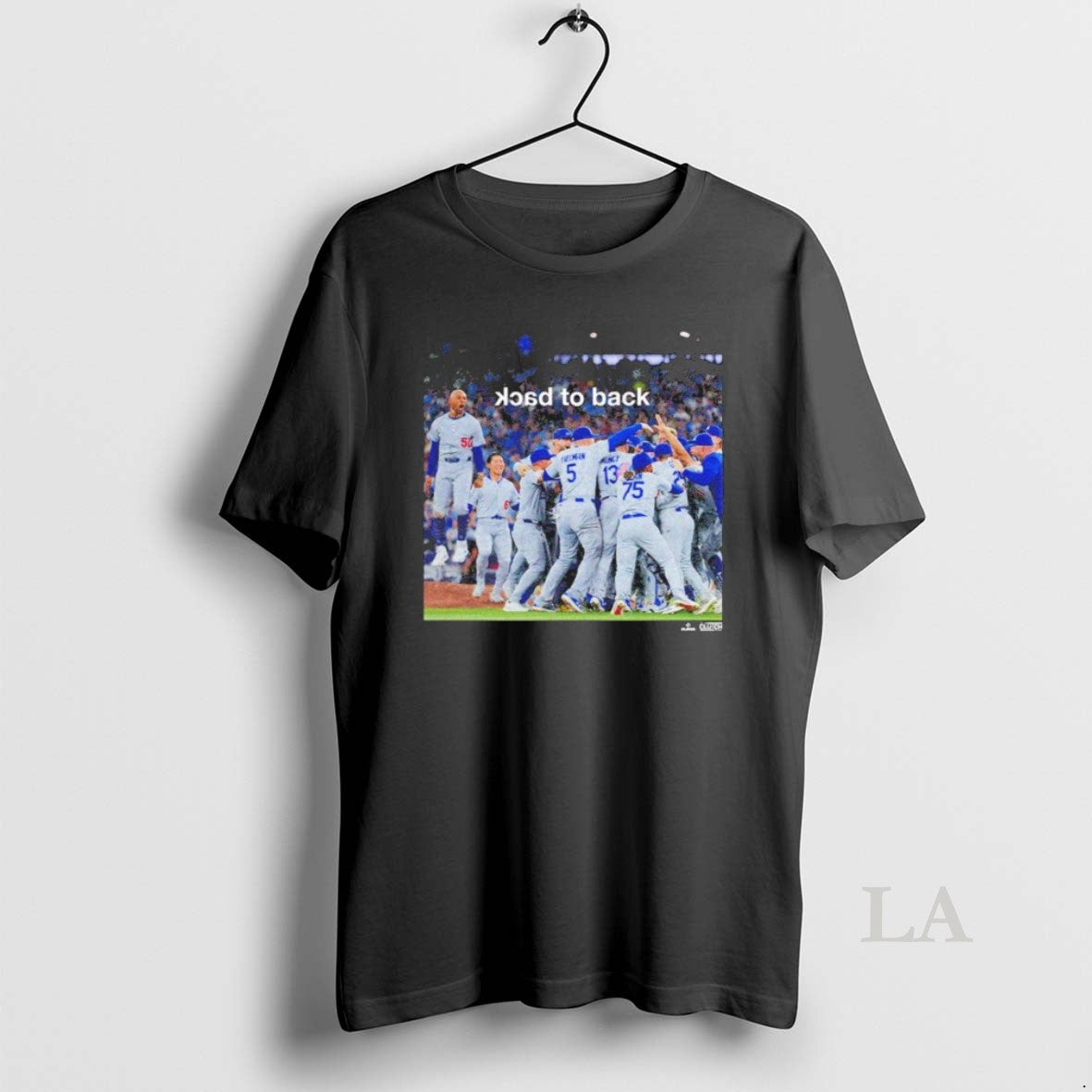 Original Dodgers Back To Back Los Angeles Champions Photo