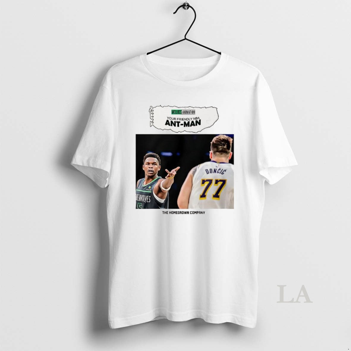 Original Doncic And Anthony Edwards Ant Man The Homegrown Company