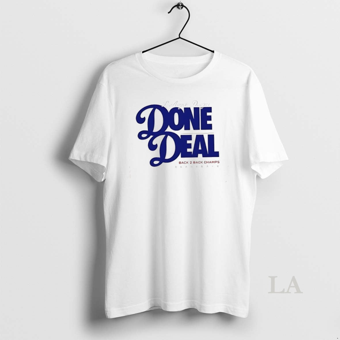 Original Done Deal La Back 2 Back Los Angeles Dodgers 2025