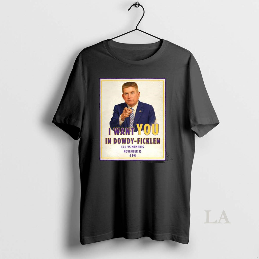 Original Ecu Football I Want You In Dowdy Ficklen