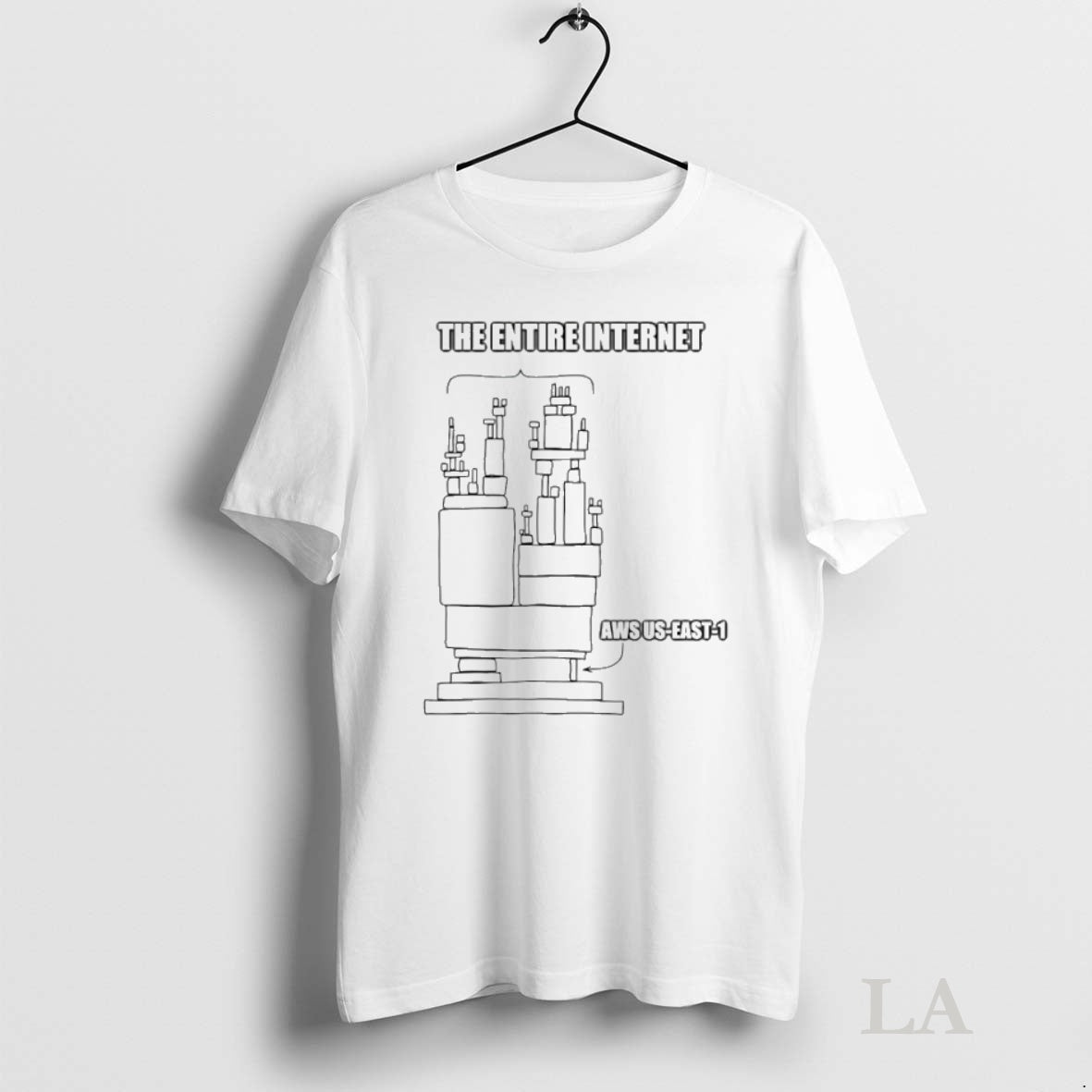 Original Elon Musk The Entire Internet Aws Us East 1 Tee Sweater