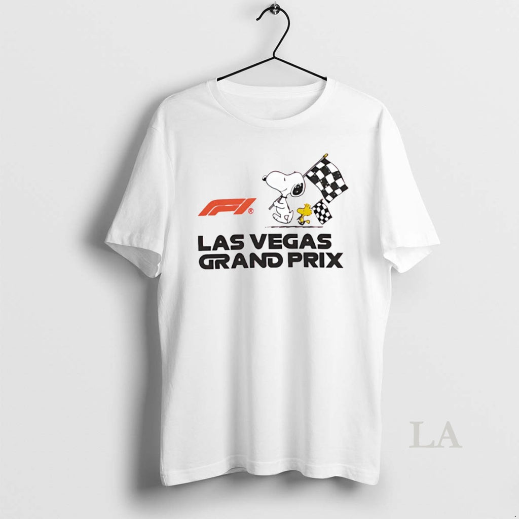 Original F1 Peanuts Las Vegas Grand Prix Circle