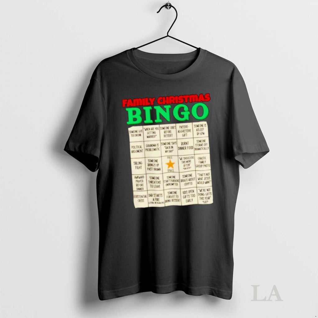 Original Family Christmas Bingo