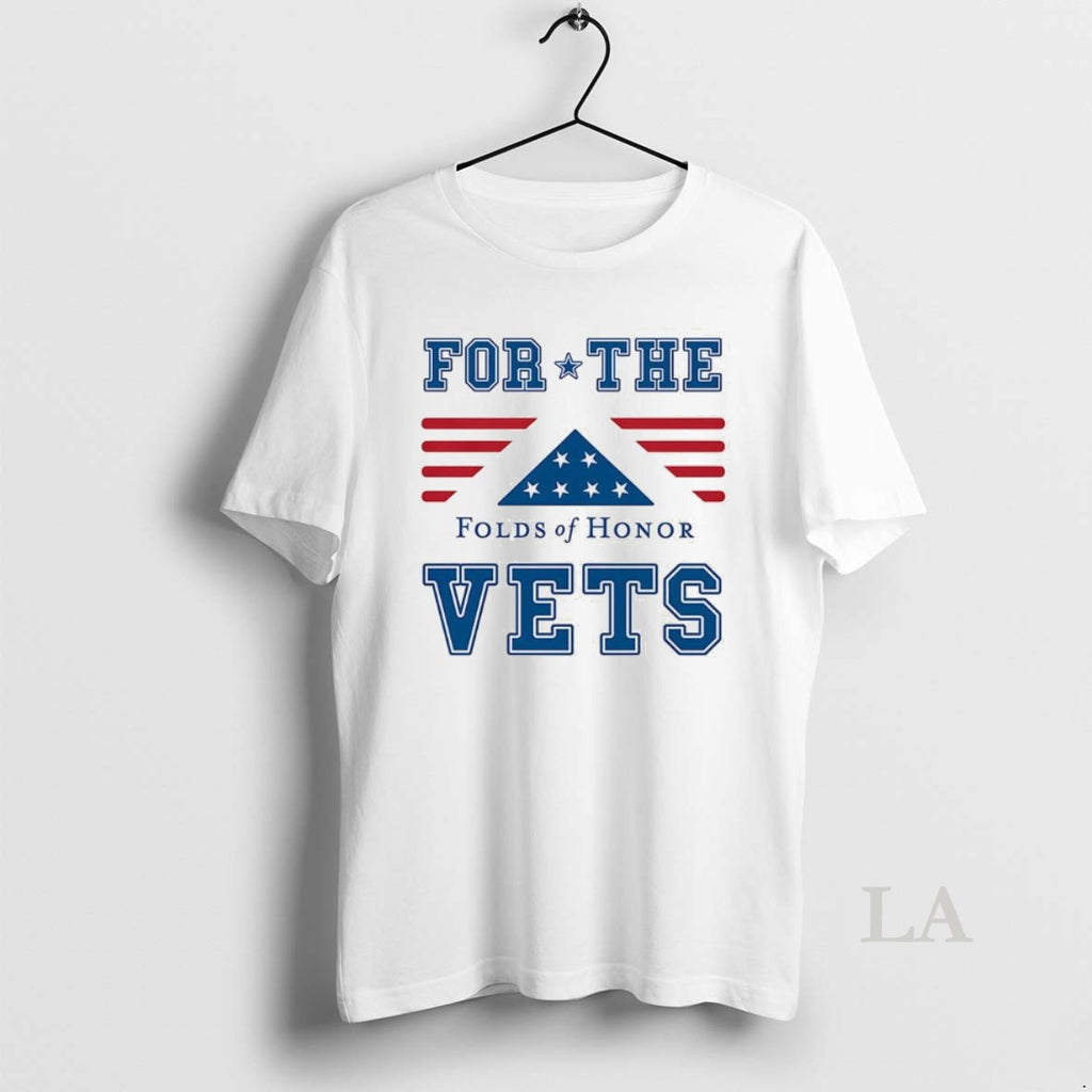 Original For The Vets Folds Of Honor Flag Logo