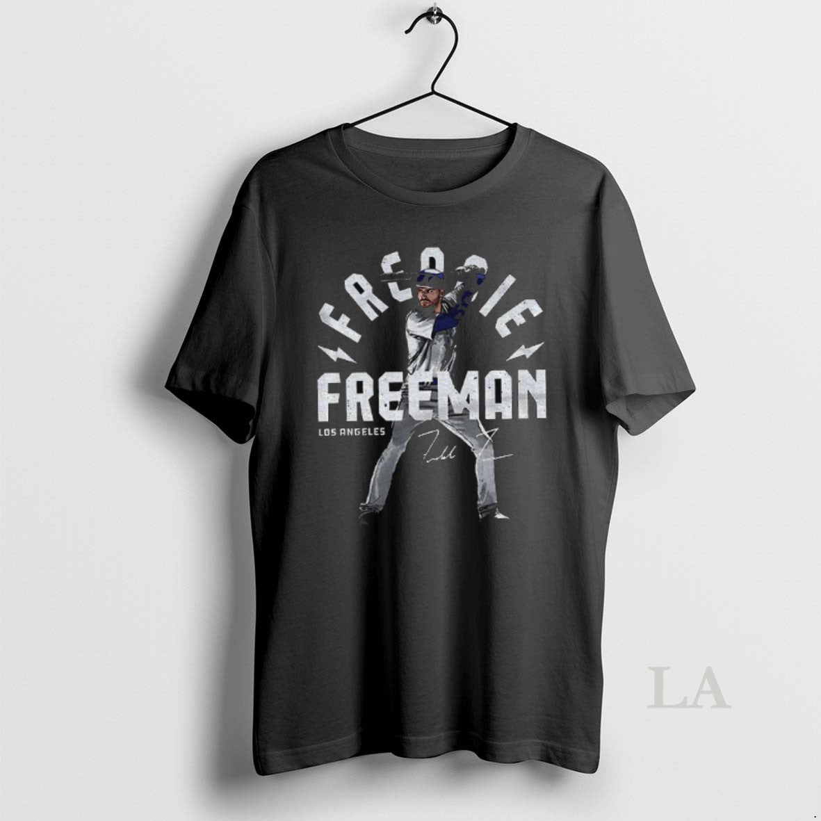 Original Freddie Freeman 5 Cartoon Los Angeles Dodgers Mlb Baseball World Series 2025