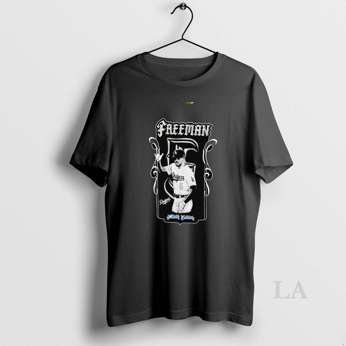 Original Freddie Freeman Mister Cartoon La Dodgers