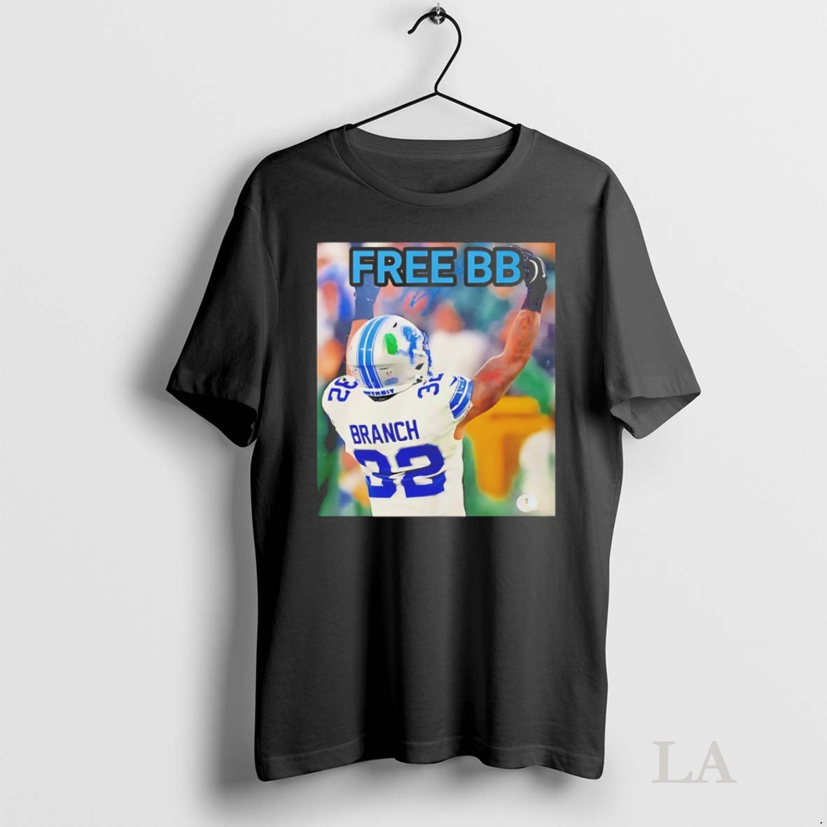 Original Free Bb Brian Branch Detroit Lions Tee Sweater