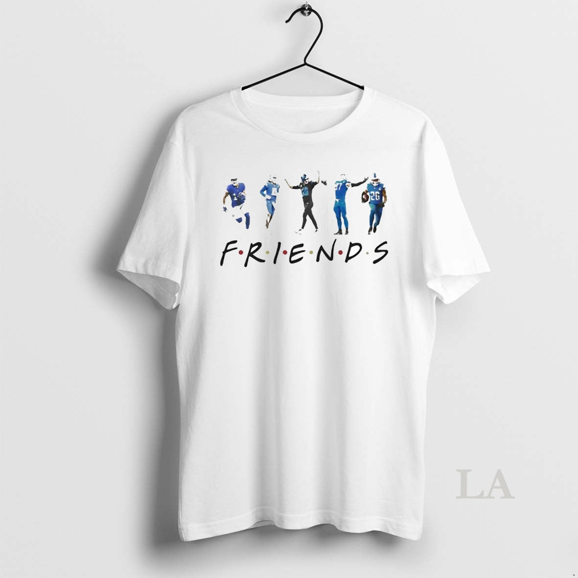 Original Friends Detroit Lions Starting Team