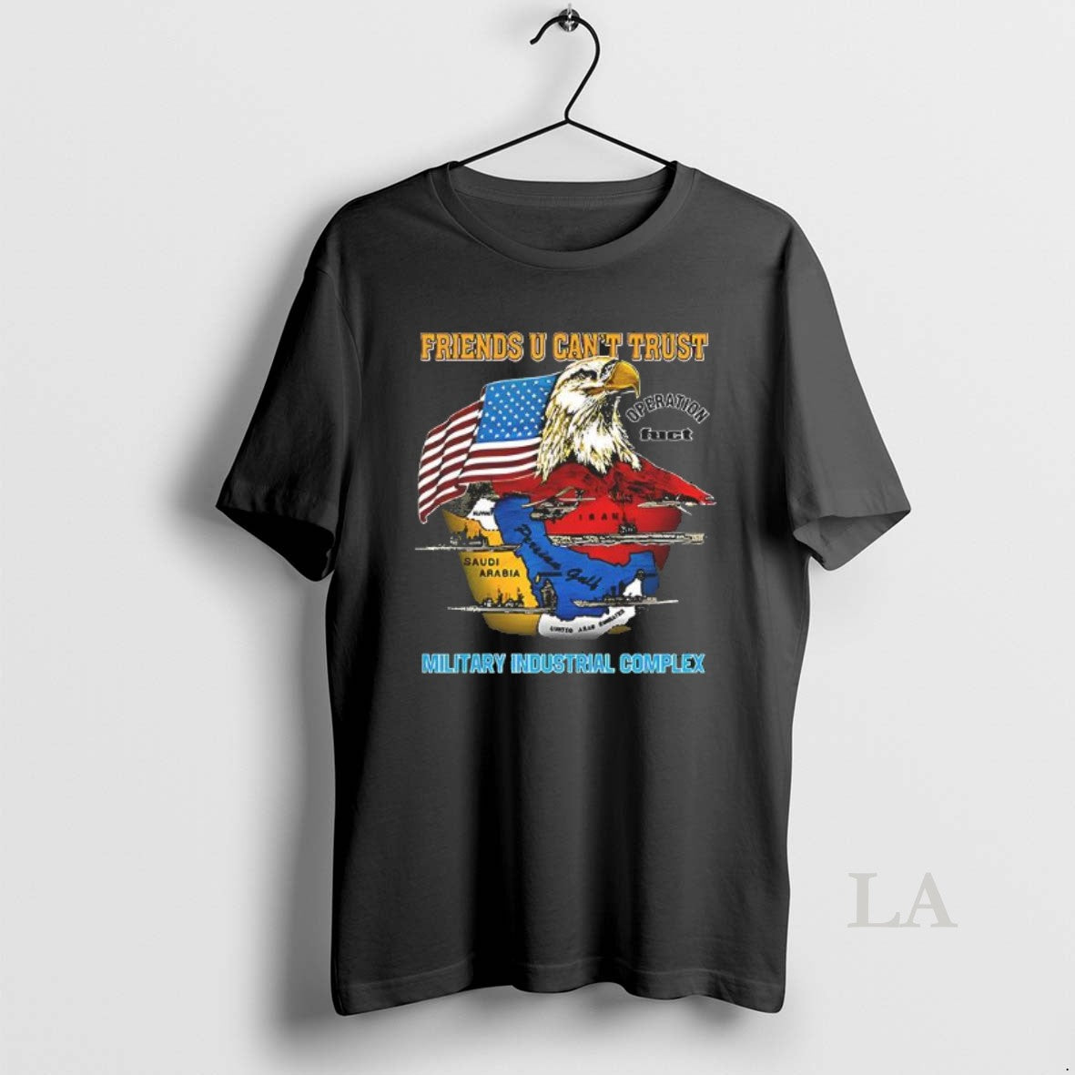 Original Friends U Cant Trust Military Industrial Complex Graphic