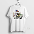 Original Frog T Rex Panda Unicorn Animals Resist Us Flag