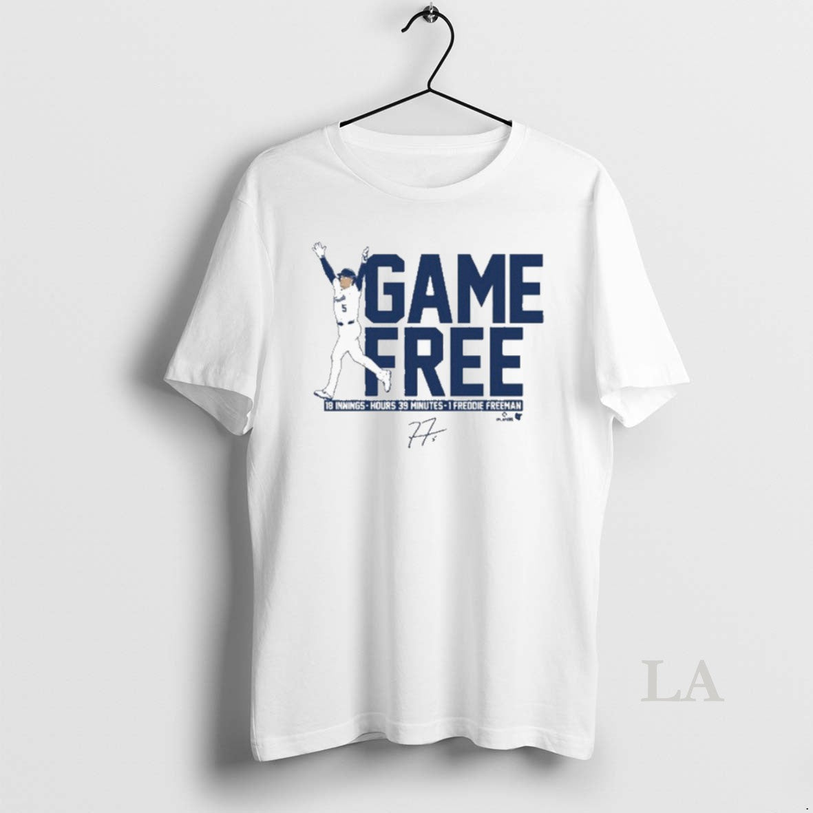 Original Game Free 18 Innings Hours 39 Minutes 1 Freddie Freeman Los Angeles Dodgers Mlb