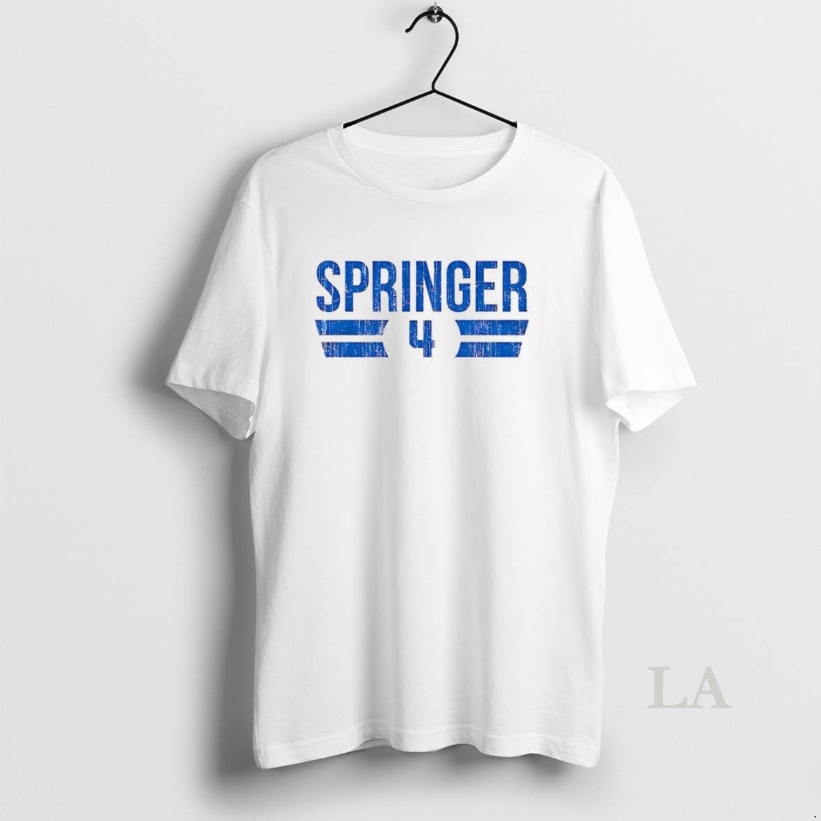Original George Springer Toronto Blue Jays Baseball 2025 Number 4