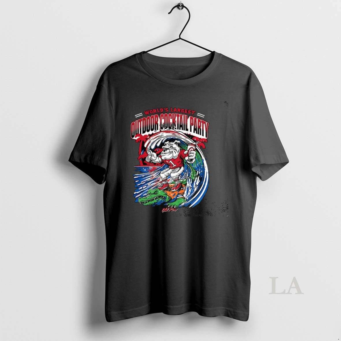 Original Georgia Bulldogs Vs Florida Gators Worlds Largest Outdoor Cocktail Party Mascot