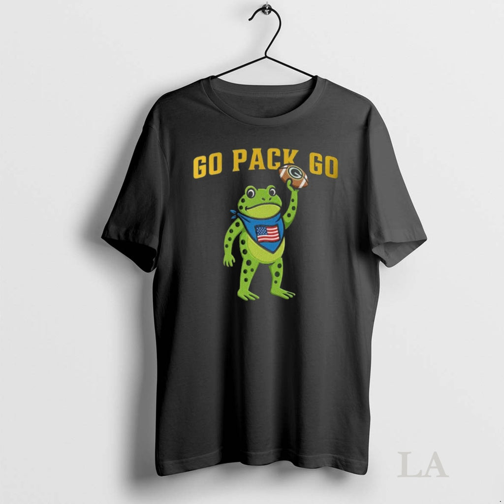 Original Go Pack Go Portland Frog X Green Bay Packers