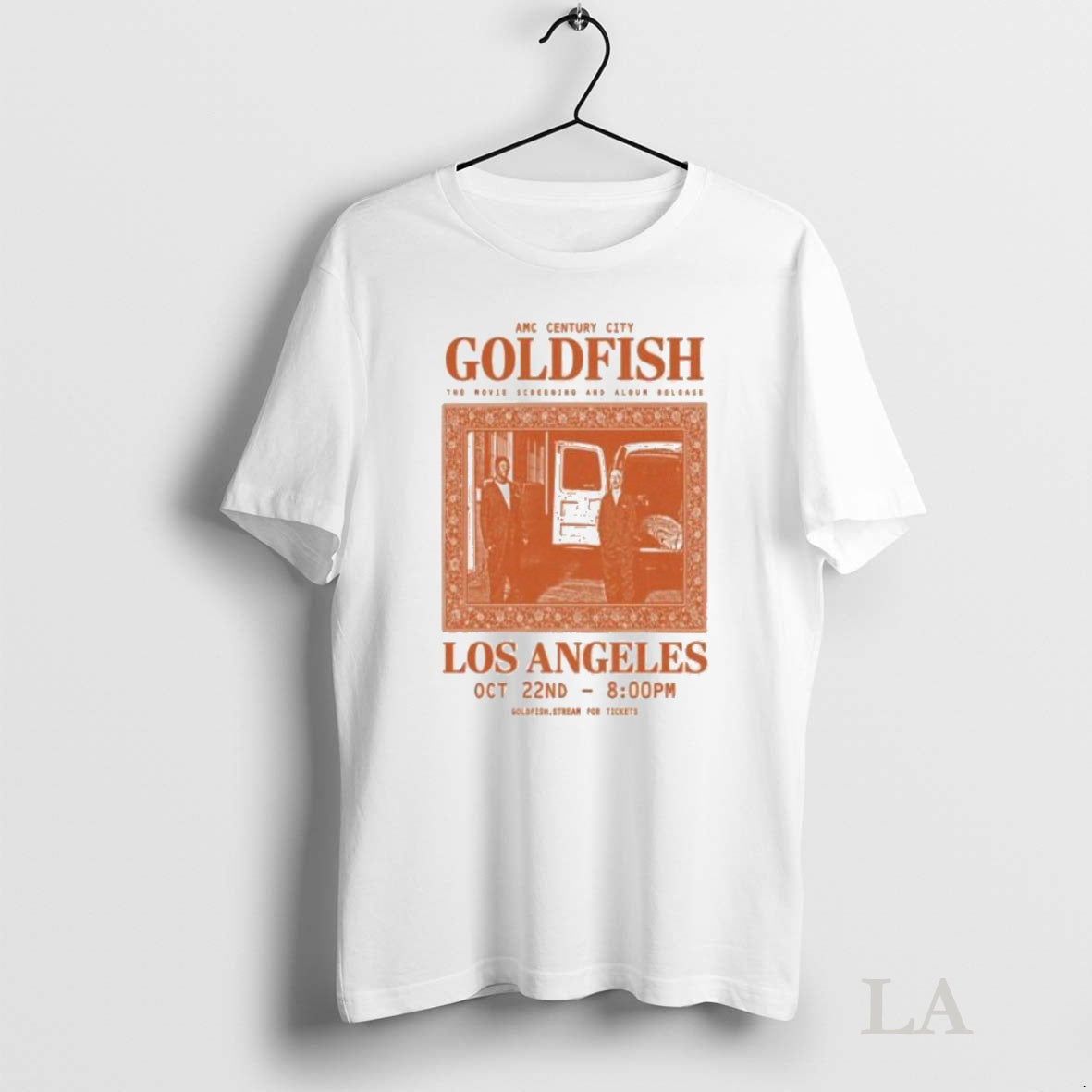 Original Goldfish Los Angeles Ca October 22 2025 Concert Tee Sweater