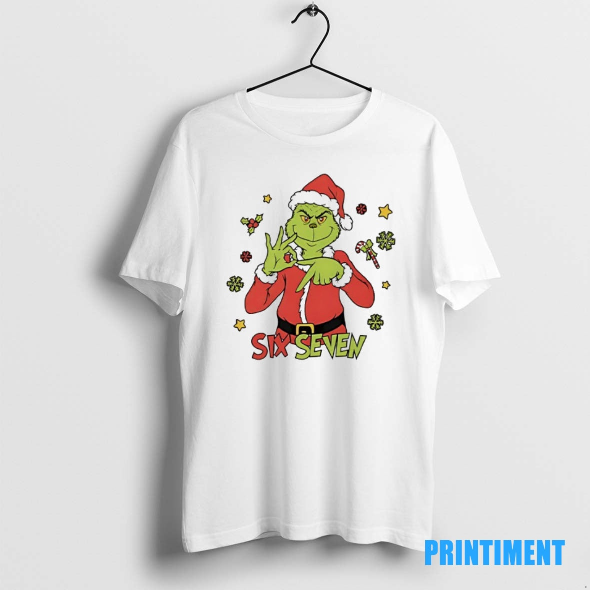 Official Grinch Six Seven 67 Christmas Tee Sweater