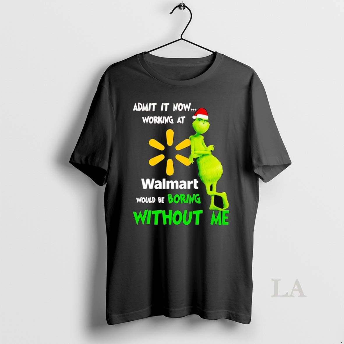 Original Grinch Admit It Now Working At Walmart Christmas