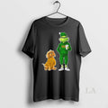 Original Grinch And Dog Green Bay Packers Football Merry Christmas