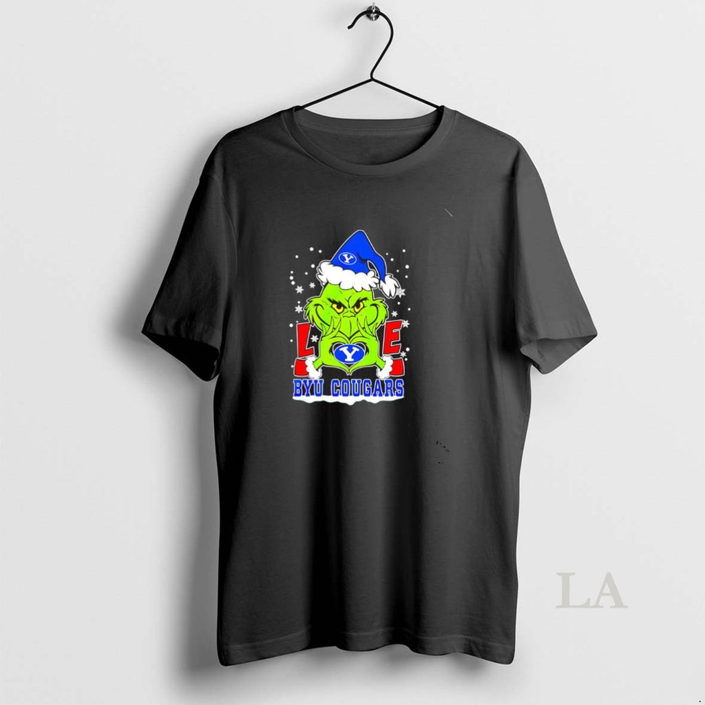 Original Grinch Love Byu Cougars Christmas 25
