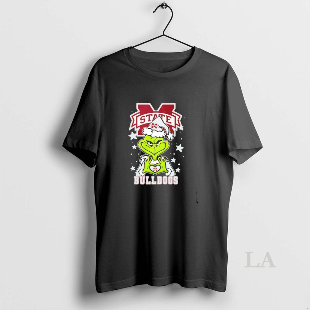 Original Grinch Love Mississippi State Bulldogs Christmas 25