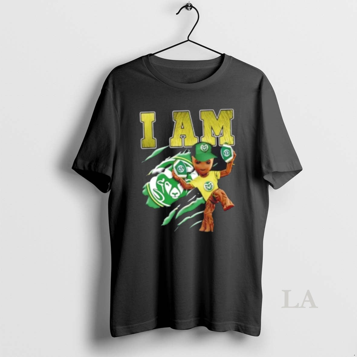 Original Groot I Am Colorado State Rams Fan