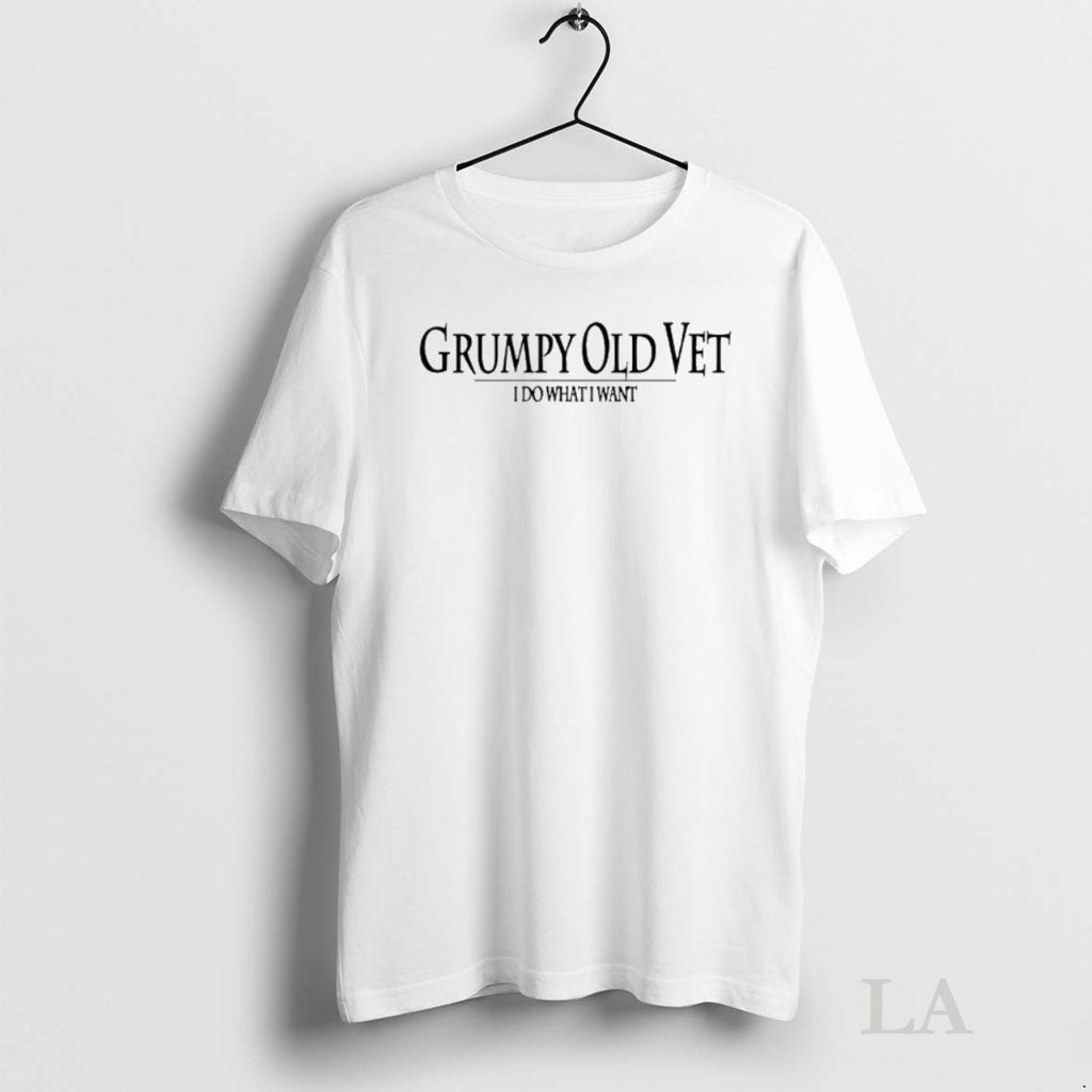 Original Grumpy Old Vet I Do What I Want Veterans Day
