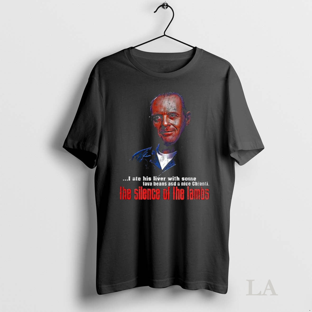 Original Hannibal Lecter Silence Of The Lambs Villain Character Vintage Halloween Tee Sweater