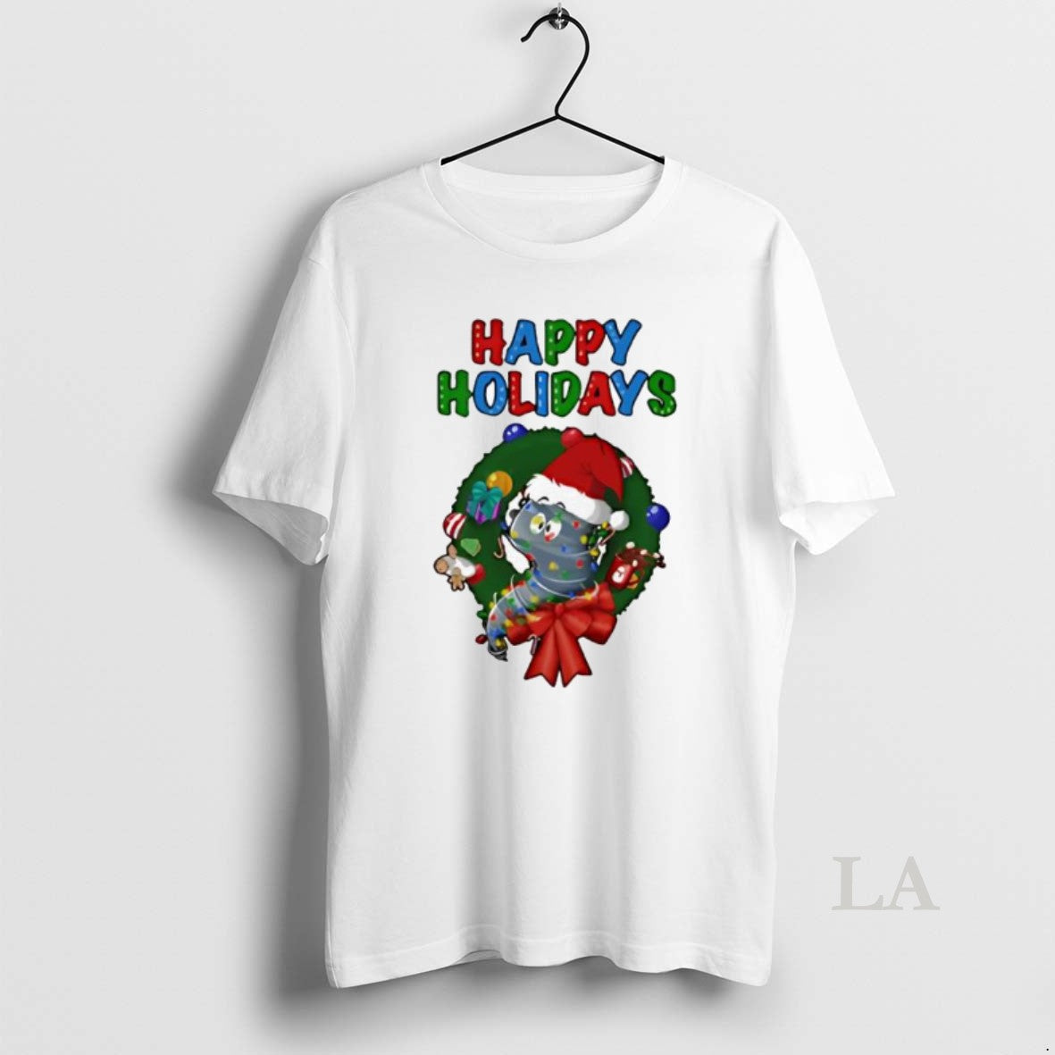 Original Happy Holidays Max Velocity Santa Hat And Christmas Lights
