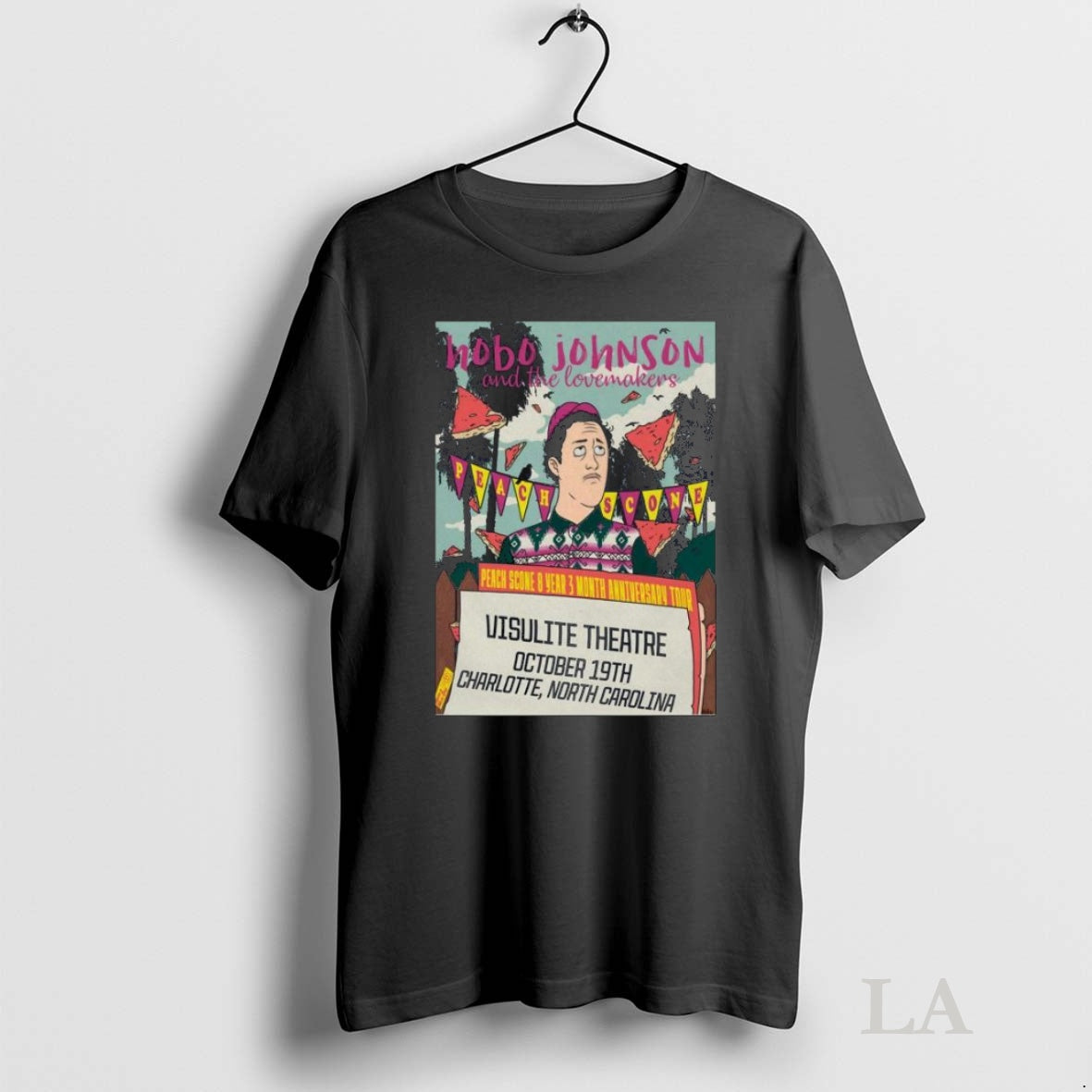 Original Hobo Johnson October 19 2025 Visulite Theatre In Charlotte Nc Tee Sweater