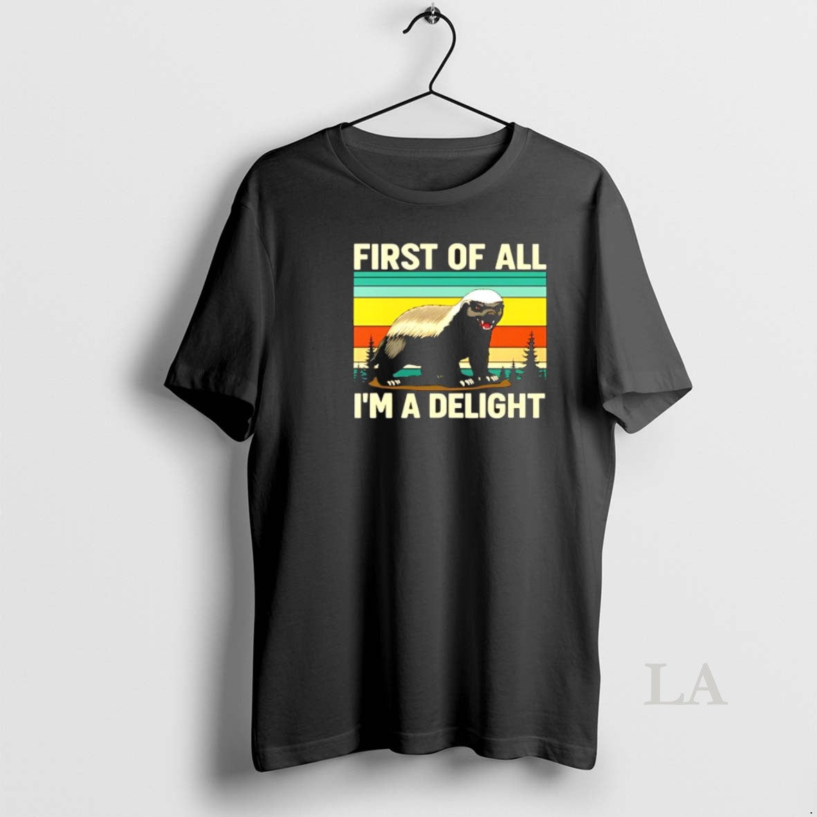 Original Honey Badger First Of All Im A Delight Vintage