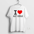 Original I Love Alt Girls Red Heart