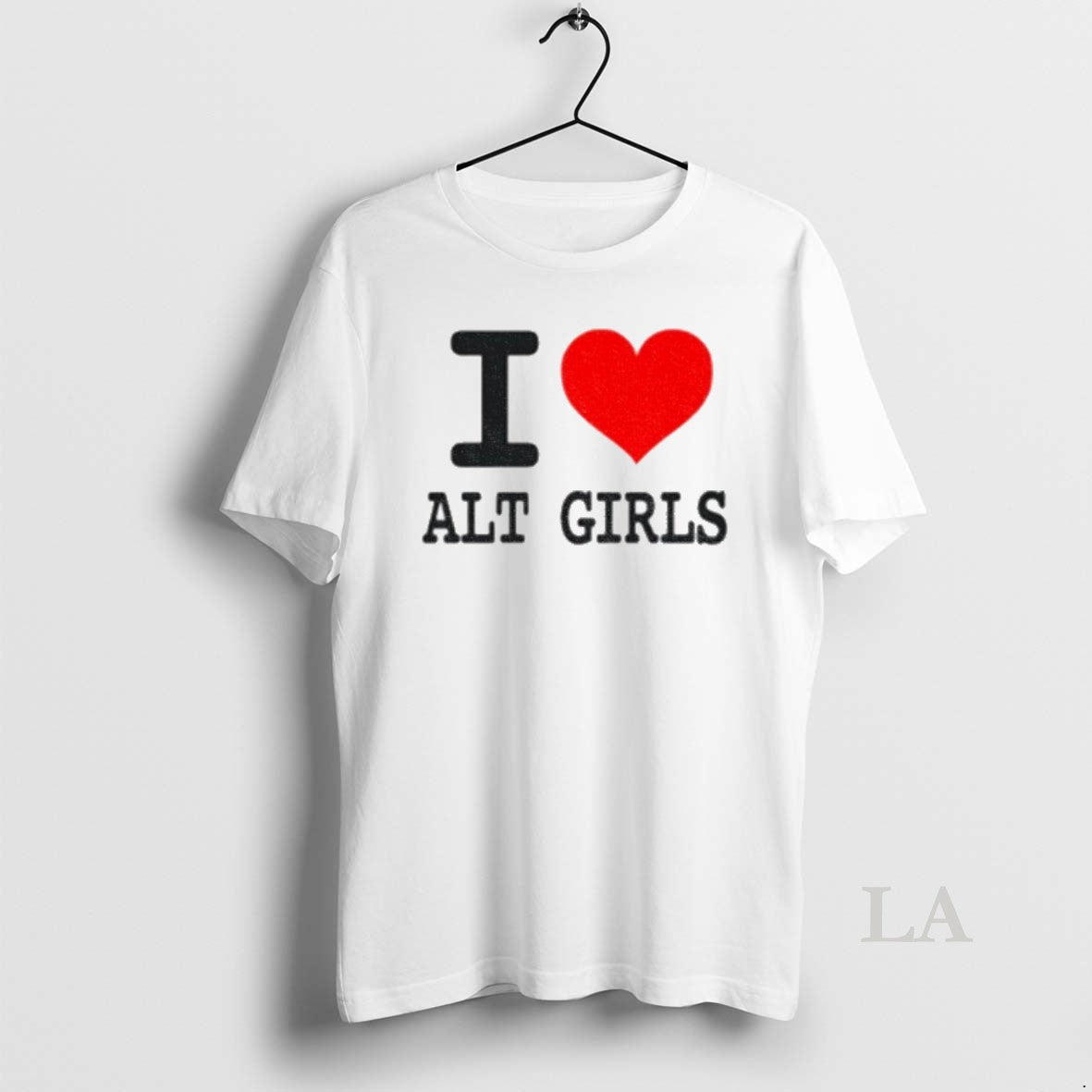 Original I Love Alt Girls Red Heart