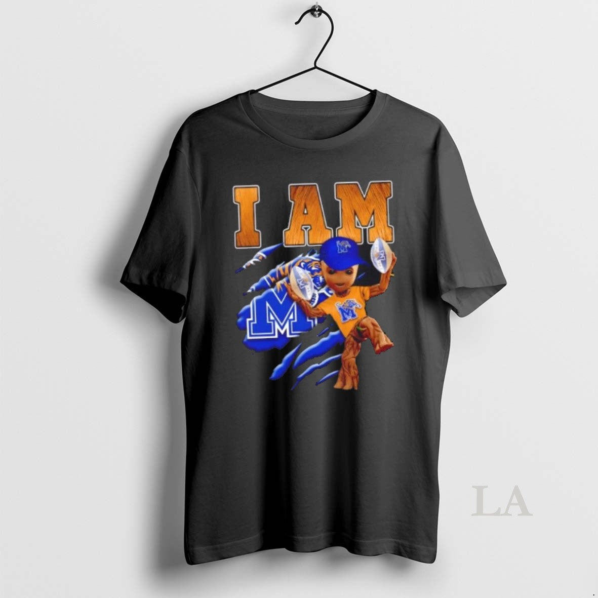 Original I Am Groot X Memphis Tigers Football
