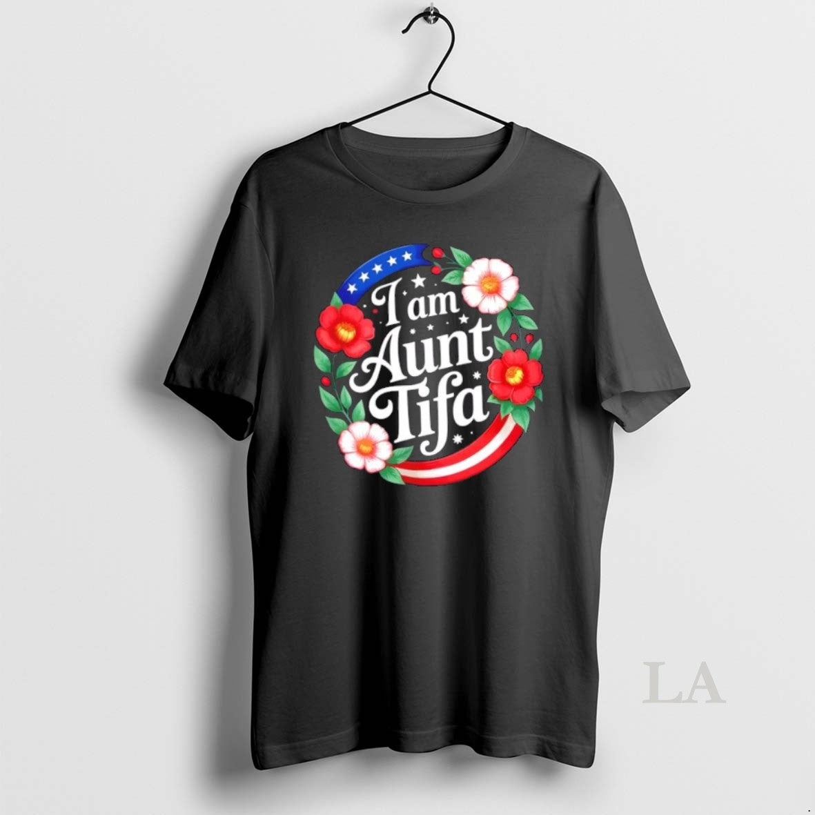 Original I Am Aunt Tifa Floral