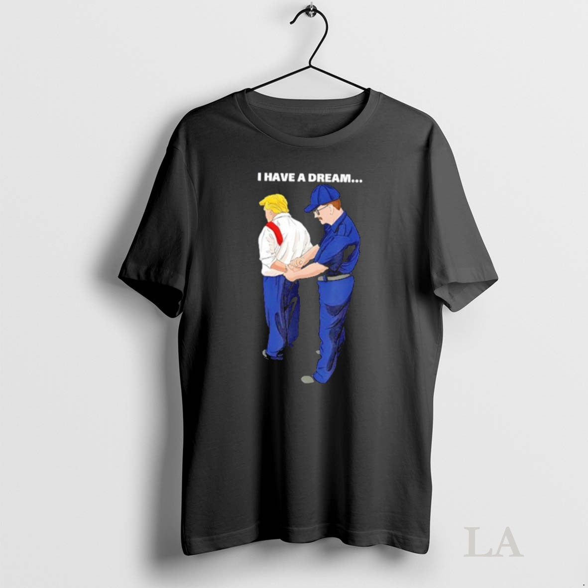 Original I Have A Dream Trumph Arrested Tee Sweater