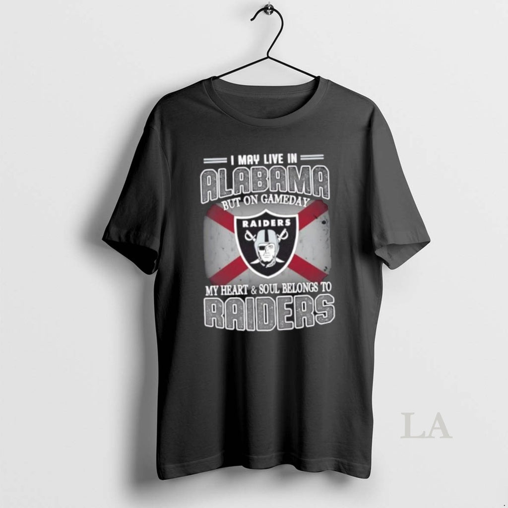 Original I May Live In Alabama But On Gameday My Heart And Soul Belongs To